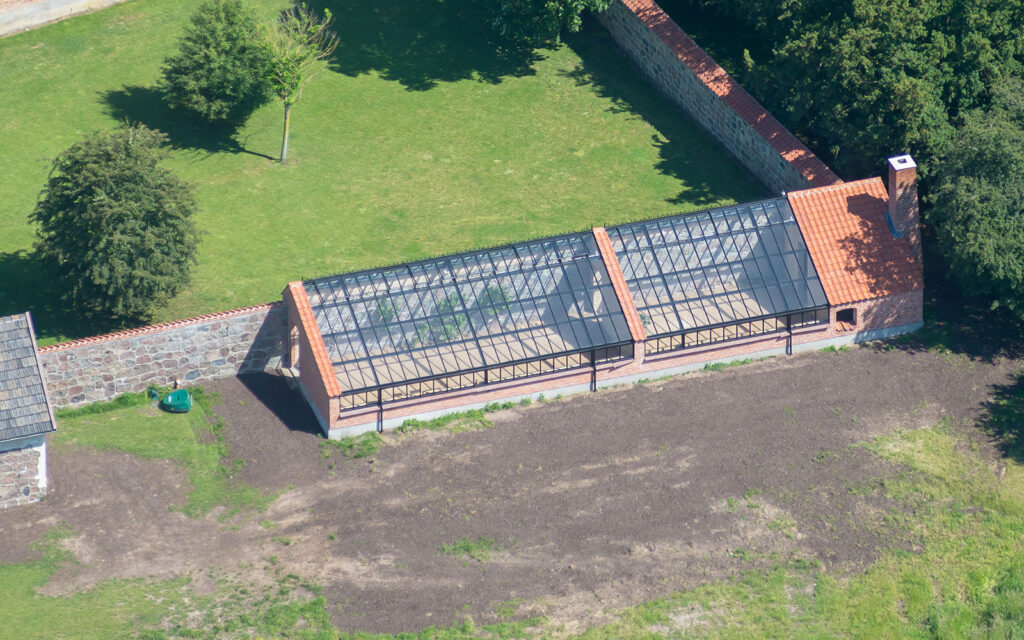 Renovation of classic greenhouses at Nedergaard Gods
